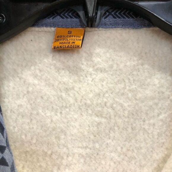 TAILOR VINTAGE 🎉HP🎉 NWT - M Sz S/Sherpa Fleece Shirt Jacket/Forest Night Heather - Picture 9 of 16